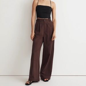 The Petite Harlow Wide-Leg Pant